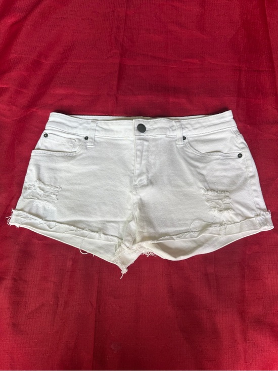 STS Blue Pants - STS Blue White Distressed Denim Shorts